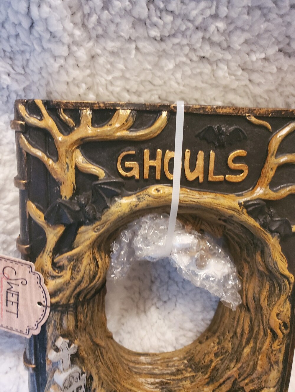 Sweet Street Ghouls Book Viral Halloween Ghost on a Swing Swinging Halloween - Picture 3 of 7